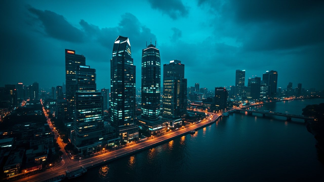 Ho Chi Minh City skyline