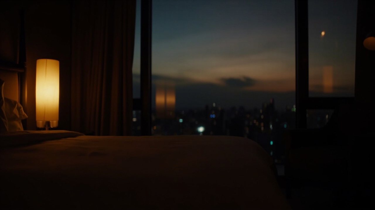 黃昏時分的精品套房